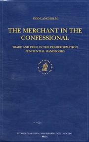 Cover of The Merchant in the Confessional by Odd Langholm