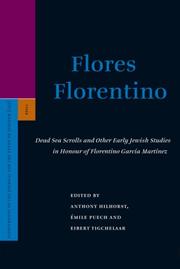 Front cover of Flores Florentino by A. Hilhorst