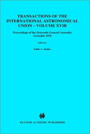 Cover of Proceedings of the sixteenth General assembly, Grenoble, 1976 by International Astronomical Union Staff