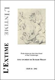Front cover of L'Intime, l'extime by Aline Mura-Brunel