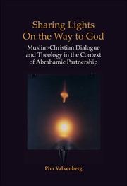Front cover of Sharing lights on the way to God by Pim Valkenberg