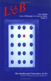 Cover of The intellectual conscience of art by Annette W. Balkema
