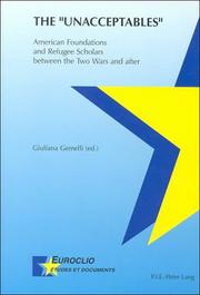 Cover of The "Unacceptables" by Giuliana Gemelli