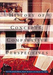 Cover of History of concepts by Iain Hampsher-Monk
