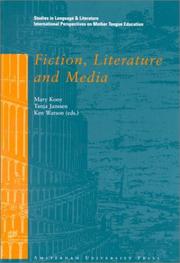 Front cover of Fiction, literature and media by Mary Kooy