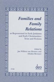 Cover of Families and family relations by J. W. van Henten