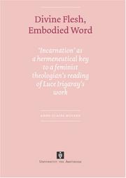 Front cover of Divine flesh, embodied word by Anne-Claire Mulder