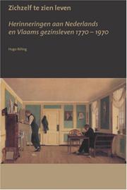 Front cover of Zichzelf te zien leven by Röling, Hugo