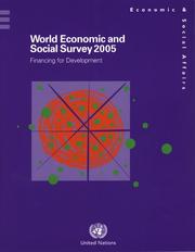 Front cover of World Economic and Social Survey 2005 by United Nations.