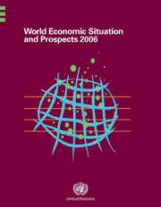 Front cover of World Economic Situation and Prospects 2006 by United Nations.