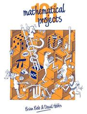 Cover of 101 mathematical projects by Brian Bolt