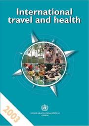 Cover of International Travel and Health by World Health Organization (WHO)