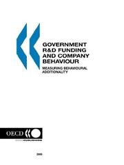 Cover of Government R&D Funding and Company Behaviour by OECD. Published by : OECD Publishing