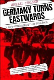 Cover of Germany Turns Eastwards by Michael Burleigh
