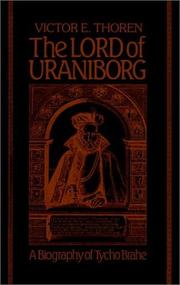 Front cover of The Lord of Uraniborg by Victor E. Thoren
