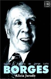 Cover of Genio y figura de Jorge Luis Borges by Alicia Jurado