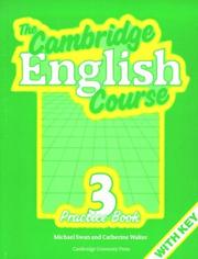Cover of The Cambridge English course by Michael Swan