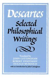 Cover of Descartes by René Descartes
