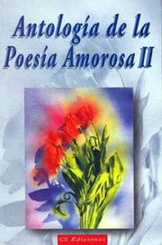 Front cover of Antologia de La Poesia Amorosa - II- by Ana M. Mesa