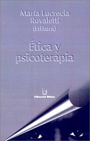 Front cover of Etica Y Psicoterapia by Lucrecia Rovaletti Maria