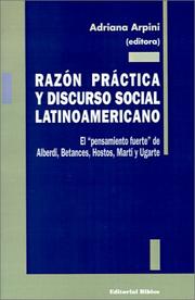 Front cover of Razon Practica Y Discurso Social Latinoamericano by Nora Pavan