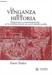 Front cover of La Venganza de La Historia by Emir Sader