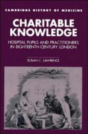Cover of Charitable knowledge by Susan C. Lawrence