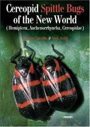 Front cover of Cercopid spittle bugs of the New World (Hemiptera, Auchenorrhyncha, Cercopidae) by Gervásio Silva Carvalho