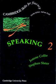 Cover of Speaking 2 by Joanne Collie