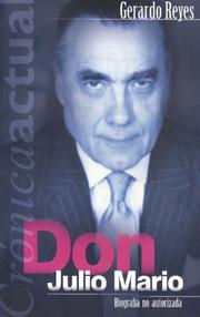Cover of Don Julio Mario by Gerardo Reyes