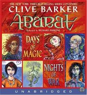 Front cover of Days of Magic, Nights of War by Clive Barker