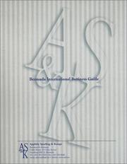 Front cover of The Bermuda International Business Guide by Scott Stallard