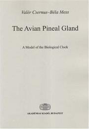 Front cover of The avian pineal gland by Valér Csernus