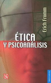 Front cover of Etica y psicoanalisis by Erich Fromm