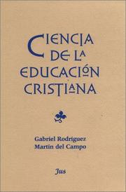 Front cover of Ciencia de la educación cristiana by Gabriel Rodríguez Martín del Campo