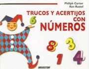 Front cover of Trucos y acertijos con números by Philiph Carter