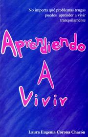 Front cover of Aprendiendo a vivir by Laura Eugenia Corona Chacón