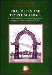 Front cover of Pilgrim Tax and Temple Scandals by Sri Prabhat Mukherjee