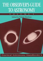 Cover of The observer's guide to astronomy by Patrick Martinez