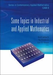 Front cover of Some topics in industrial and applied mathematics by International Conference on Industrial and Applied Mathematics
