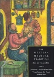 Front cover of The Western medical tradition by Lawrence I. Conrad