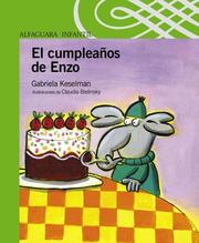 Cover of El Cumpleanos de Enzo Elefante by Gabriela Keselman