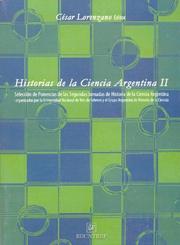 Front cover of Historias de La Ciencia Argentina II by Cesa Lorenzano