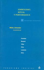 Front cover of Simbolismo, ritual y performance by Pablo Schamber