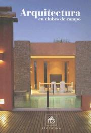 Front cover of Arquitectura en Clubes de Campo by Daniel G. Tejo