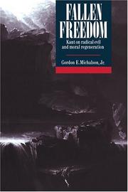 Cover of Fallen freedom by Gordon E. Michalson