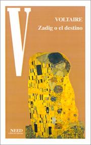 Front cover of Zadig O El Destino by Carlos Alberto Samonta