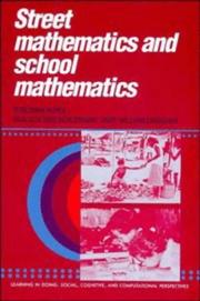 Cover of Street mathematics and school mathematics by Terezinha Nunes