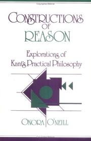 Cover of Constructions of Reason by Onora O'Neill
