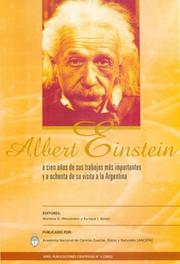 Front cover of Albert Einstein a Cien Anos de Sus Trabajos Mas Importantes... by Enrique J. Baran